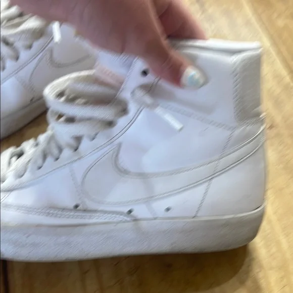 Nike all white blazers - Picture 12 of 13
